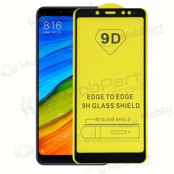LCD apsauginis stikliukas 9D Curved Full Glue Xiaomi Redmi Note 13 Pro Plus 5G preto