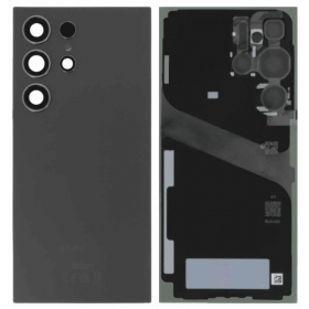 Capa traseira Samsung Galaxy S24 Ultra (preta) (original)