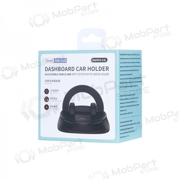 Suporte de telefone para carro Remax RM-C43 para painel 360°