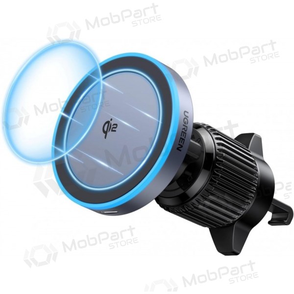 Suporte de telefone para carro com carregamento sem fio Ugreen W708 MagSafe 15 W para grelha de ventilação