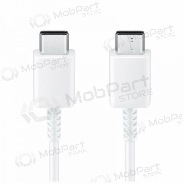 USB cabo original Samsung EP-DA705BWE 25W 3A Type-C-Type-C 1.0m branco