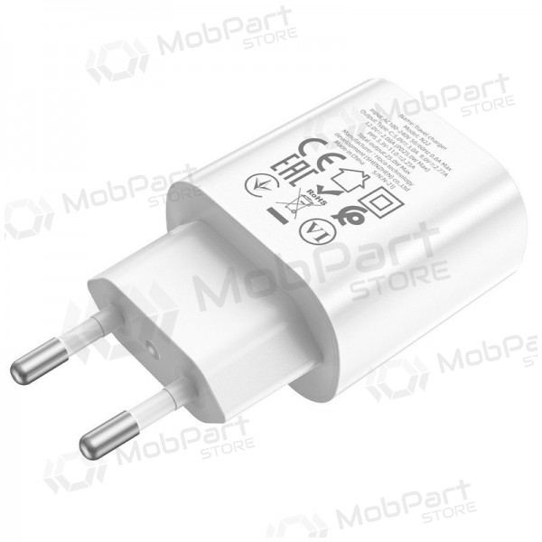 Carregador de telefone Hoco N22 25 W USB-C branco