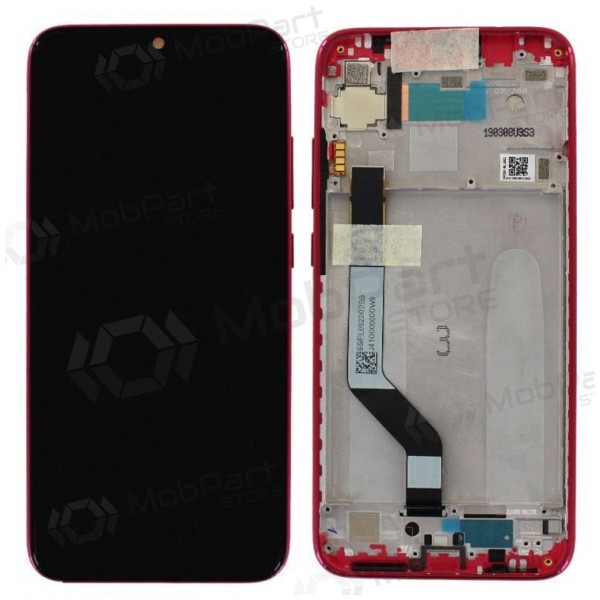 Xiaomi Redmi Note 7 ecrã (vermelho) (com moldura) (service pack) (original)