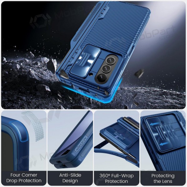 Capa para Samsung Galaxy Z Fold4 - Nillkin CamShield Pro (azul)