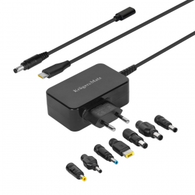 Carregador universal para portáteis Kruger&Matz 45W preto