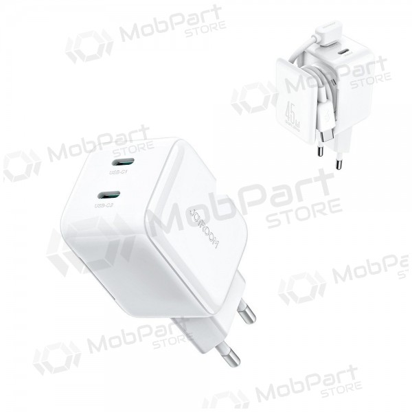 Carregador Joyroom JR-TCL05 45W 2xUSB-C branco