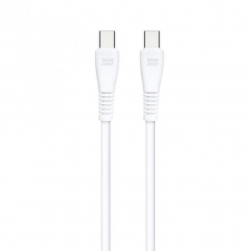 Cabo USB-C Blue Star PJ-DQ1-C USB-C para USB-C 1 m 60 W branco