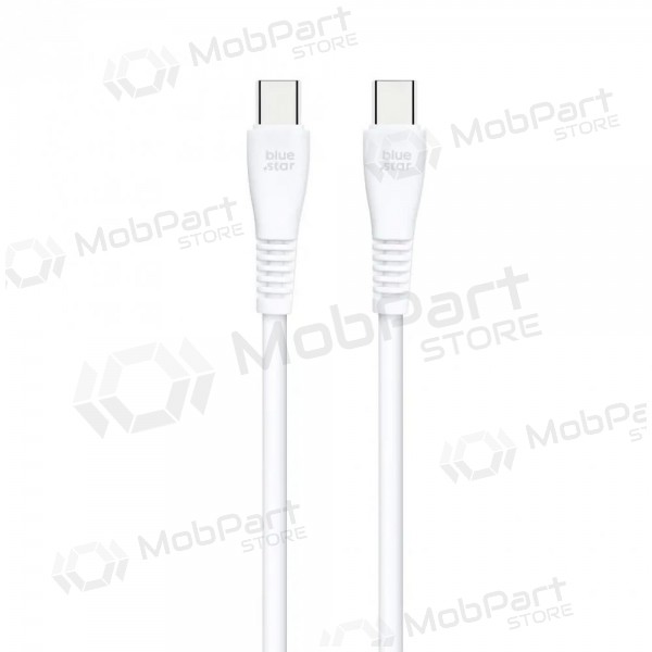 Cabo USB-C Blue Star PJ-DQ1-C USB-C para USB-C 1 m 60 W branco