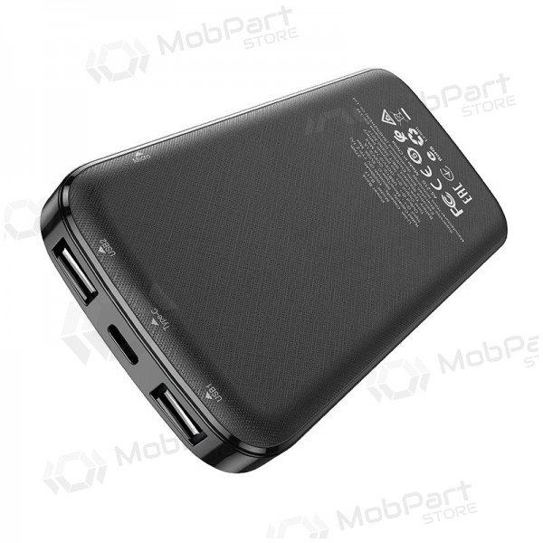 Bateria externa Power Bank Borofone BJ17 2xUSB 10000mAh preto
