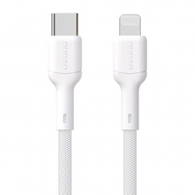 Cabo Lightning Dudao L9X USB-C para Lightning 2 m 30 W branco