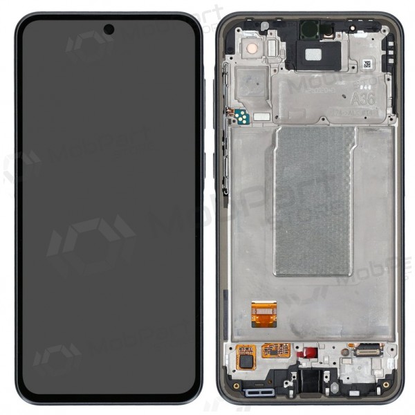 Samsung Galaxy A36 ecrã (preto) (com moldura) (OLED)