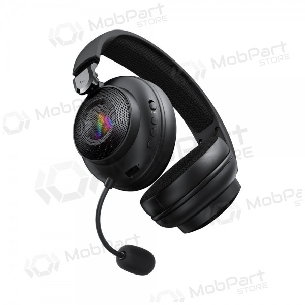 Auscultadores sem fios Acefast H15 Gaming over-ear com microfone USB-C pretos