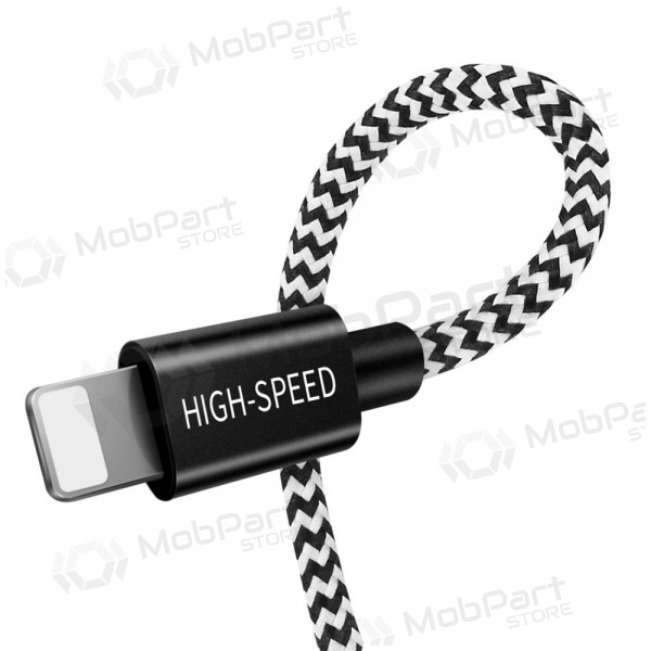 Cabo USB Dux Ducis K-ONE 3in1 microUSB-Lightning-Type-C FastCharging 1.2m