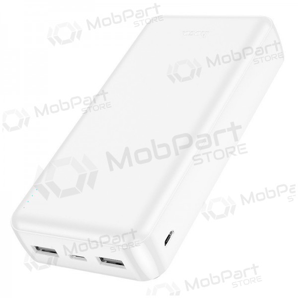 Bateria externa Power Bank Hoco J100A 2xUSB-A 20000mAh branco Bateria externa Power Bank Hoco J100A 2xUSB-A 20000mAh branco