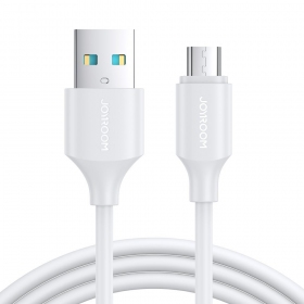 USB cabo Joyroom S-UM018A9 USB to MicroUSB 2.4A 1.0m branco