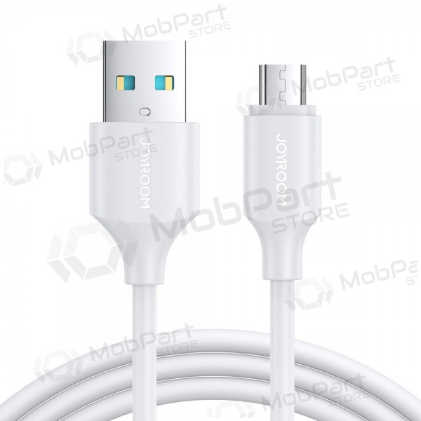 USB cabo Joyroom S-UM018A9 USB to MicroUSB 2.4A 1.0m branco