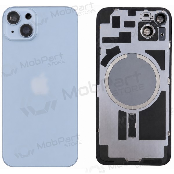 Tampa traseira para Apple iPhone 14 (azul) (Premium)