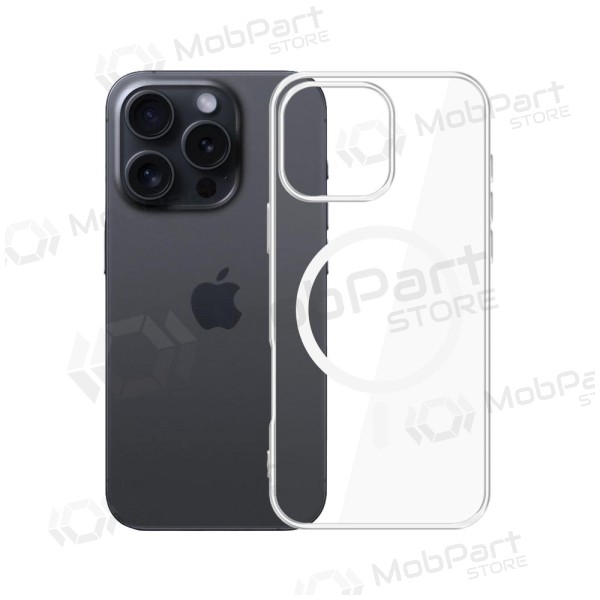 Capa para Apple iPhone 16 Pro Max - 3MK Clear MagCase