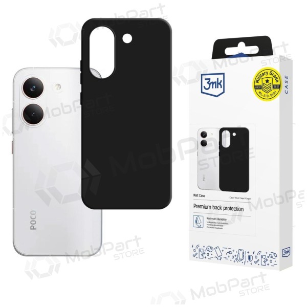 Xiaomi Poco X8 Pro capa - 3MK Matt Case preto
