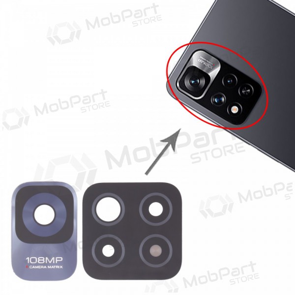 Xiaomi Redmi Note 11 Pro+ 5G lente vidro da câmera 108MP (only lens)