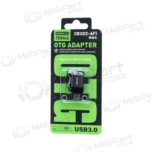 Adaptador USB-C Remax CB32 USB-C para USB-A OTG