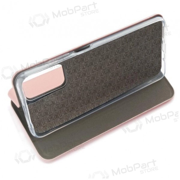 Samsung Galaxy A37 capa - Book Elegance (ouro rosa)
