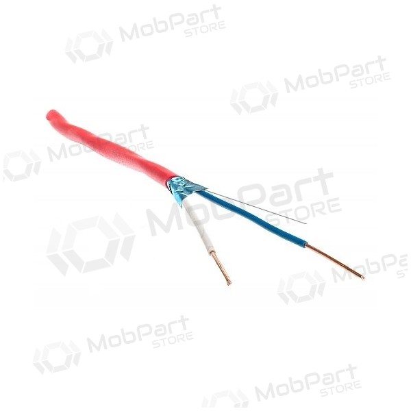 Cabo resistente ao fogo blindado livre de halogênio Bitner HTKSHekw 2x1,0mm