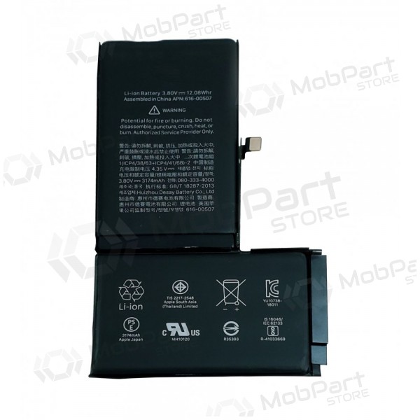 Apple iPhone XS Max bateria / acumulador (3174mAh) (usado grade A, original)