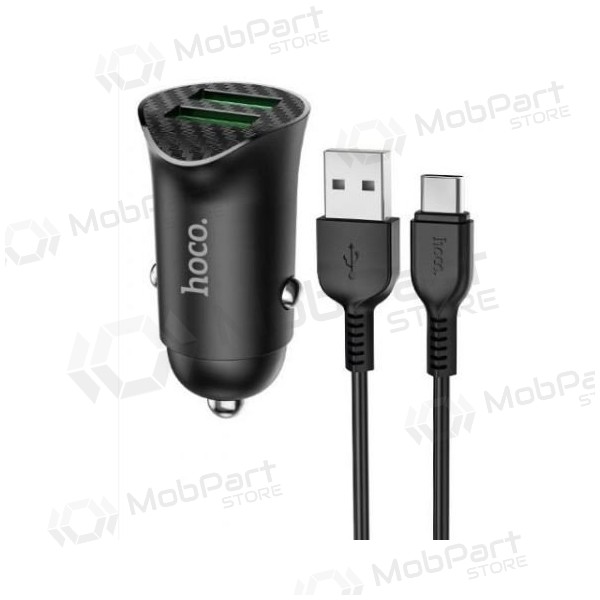 Carregador de carro HOCO Z39 USB + 