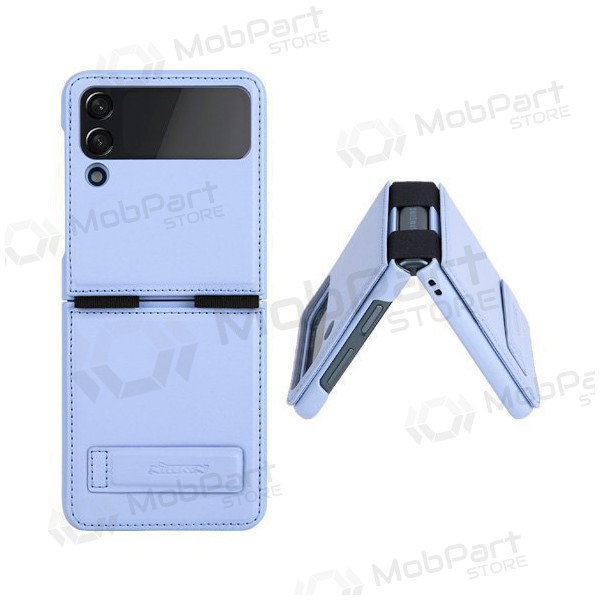 Capa Samsung Galaxy Z Flip4 - Nillkin Leather (violeta)