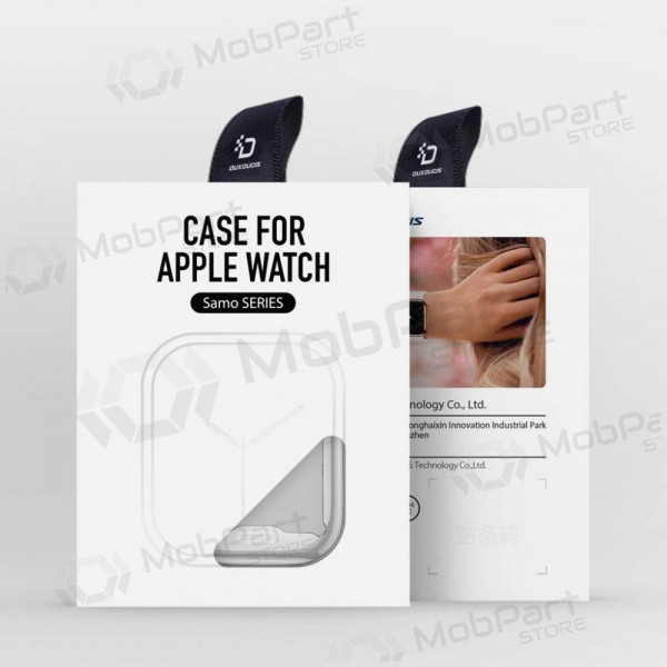 Protetor de tela LCD / capa - Dux Ducis Samo - para Apple Watch 49mm (prateado)