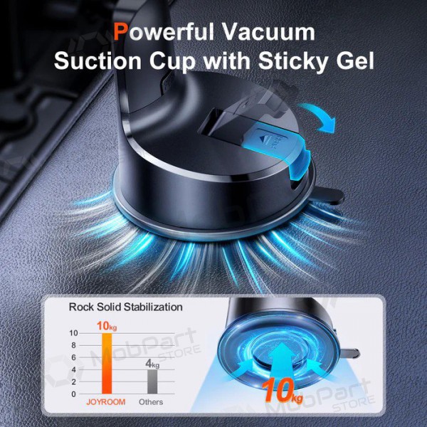 Suporte para telefone de carro Joyroom JR-ZS284 (dashboard) preto