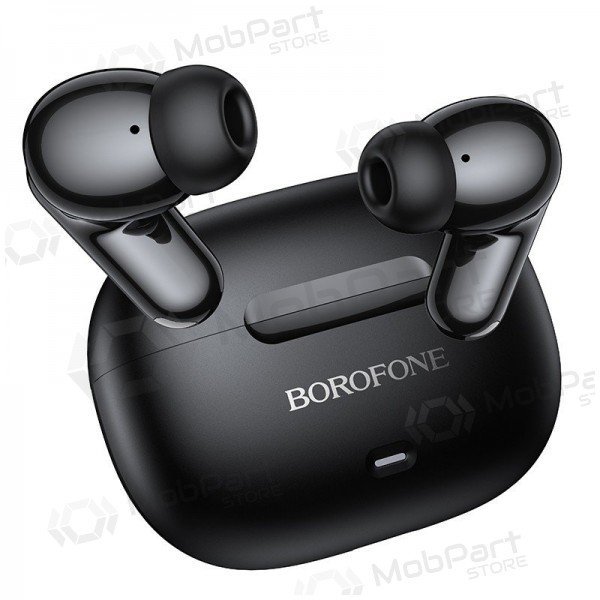 Fones de ouvido sem fio Borofone BW96 Bluetooth ANC+ENC USB-C pretos