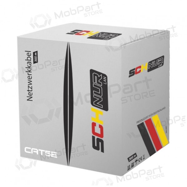 Cabo UTP SCHNUR CAT5e classe de inflamabilidade Cca (305m)