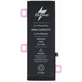 Bateria Apple iPhone 8 Plus, acumulador Di-Power 3850 mAh (capacidade aumentada)