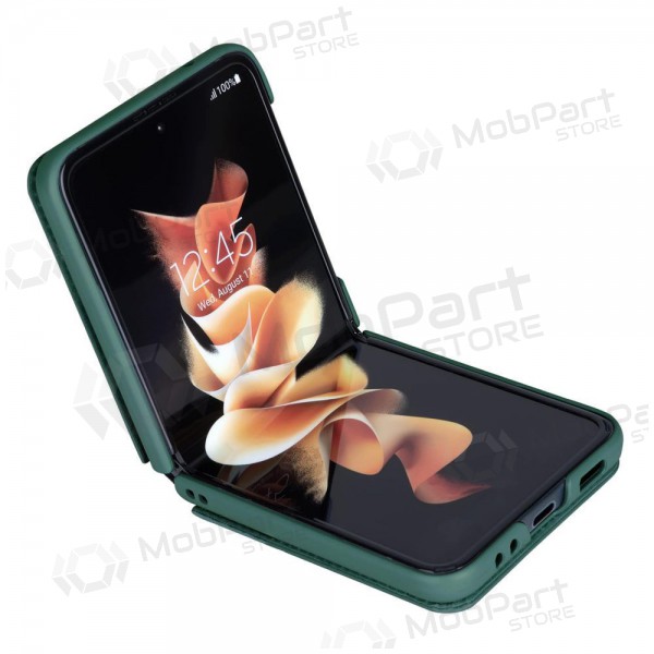 Capa Samsung Galaxy Z Flip4 - Nillkin Leather (verde)