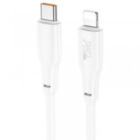 USB cabo Hoco X93 60W USB-C to USB-C 1.0m branco