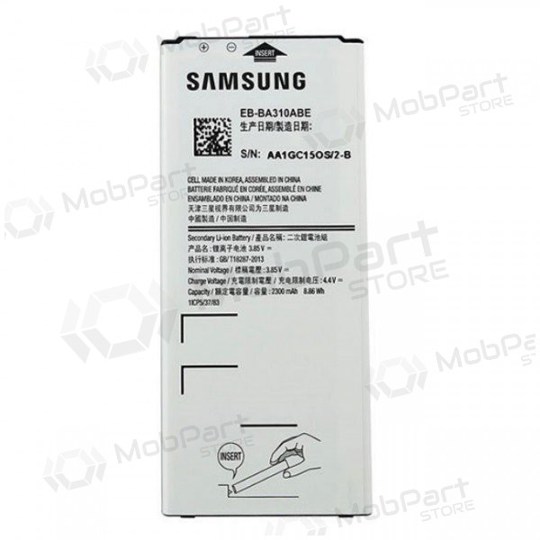 Bateria, acumulador Samsung Galaxy A3 (2016) (original)