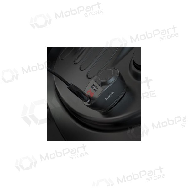 Carregador automobilinis Hoco Z34 x 2 USB (3.1A) (preto)