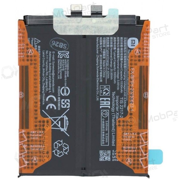 Bateria Xiaomi 15T Pro, acumulador (BP5H) (original)