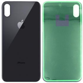 Apple iPhone XS Max tampa traseira da bateria cinza (space grey) (bigger hole for camera)