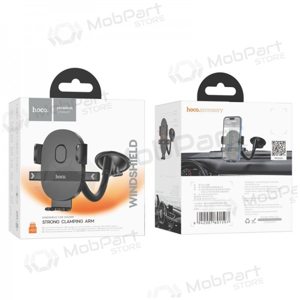 Suporte para telefone de carro Hoco H20 preto