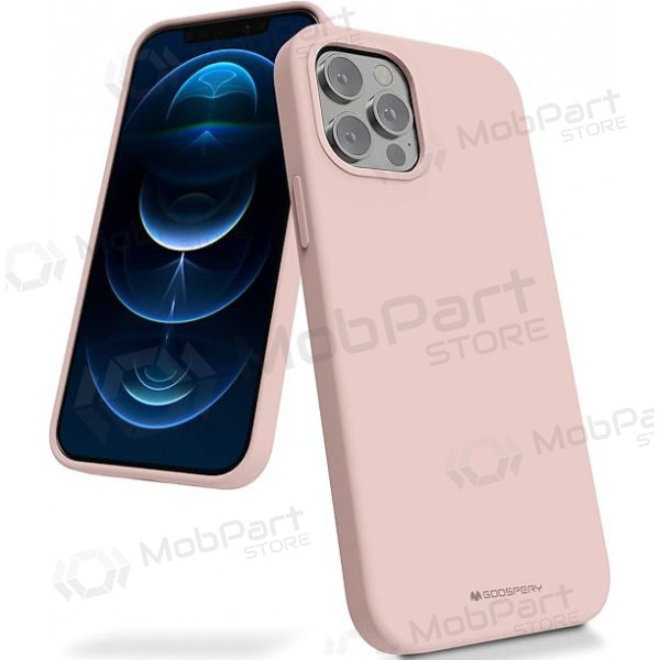 Capa para Apple iPhone 12 Pro Max Mercury - Silicone Case (areia rosa)