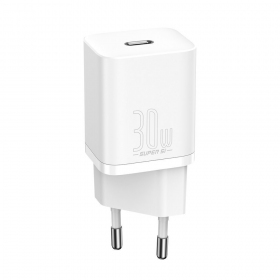 Carregador buitinis Baseus Super Si 30W branco CCSUP-J02