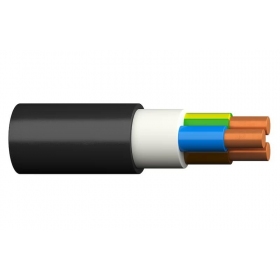 Cabo de força Prysmian Group XPK-HF C Pro 5x16 mm² de cobre XLPE CPR Cca 0.6/1 kV monolítico.