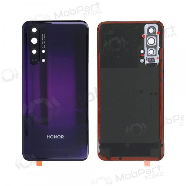 Huawei Honor 20 Pro tampa traseira da bateria preto (Phantom Black) (usado grade B, original)