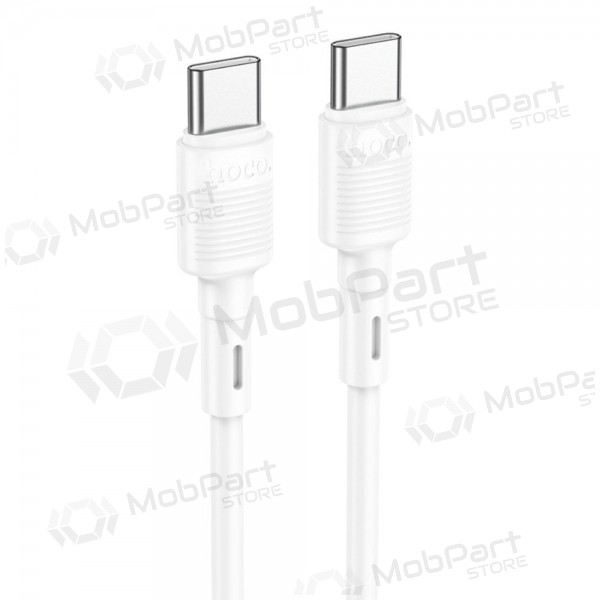 USB cabo Hoco X83 60W Type-C to Type-C 1.0m branco