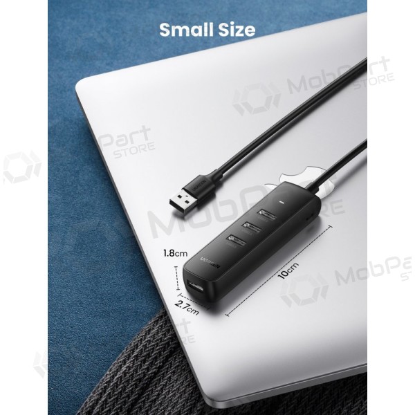 USB šakotuvas Ugreen CM416 USB-A 3.0 to 4xUSB-A 3.0 (10915) preto