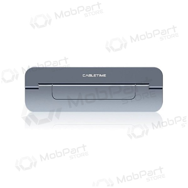 Nešiojamo kompiuterio stovas, cinza