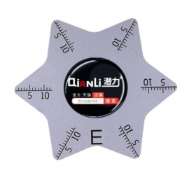 Ferramenta de metal para desmontar telefones QIANLI E (Pentagrama)